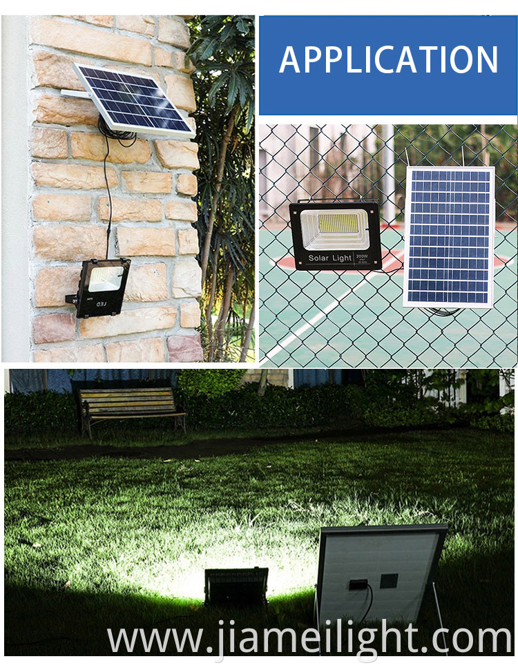 Anern Most powerful 100w 6500k solar led flood light